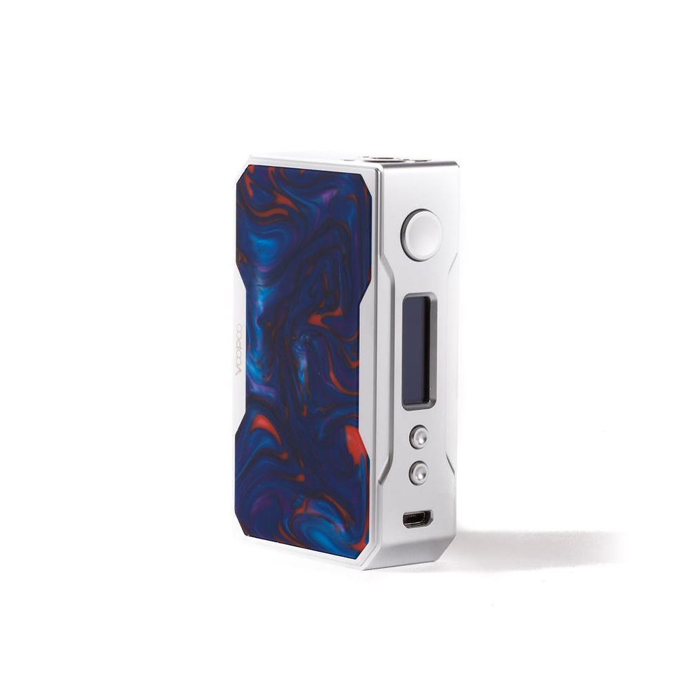 Thumbnail: VOOPOO DRAG 157W Box Mod - GENE Chip SILVER Frame