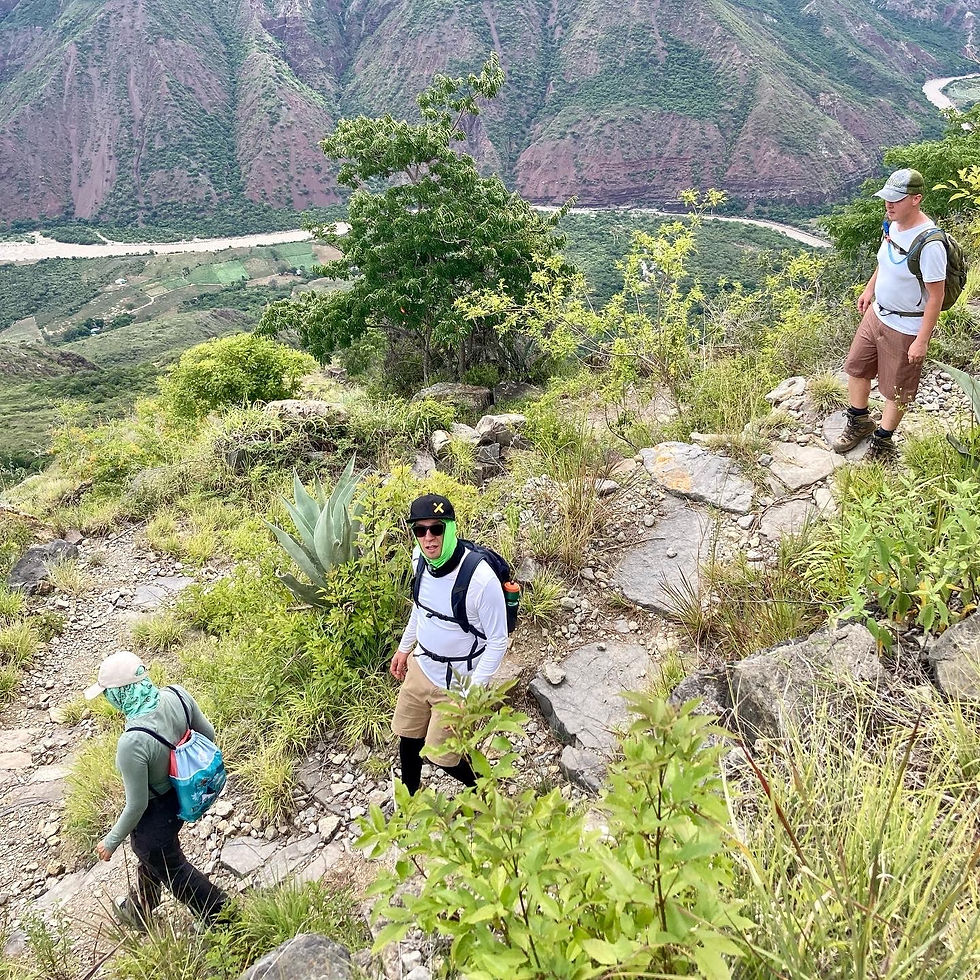 Miniatura: TOUR DE SENDERISMO: Villanueva - Jordan (Cañón del Chicamocha)