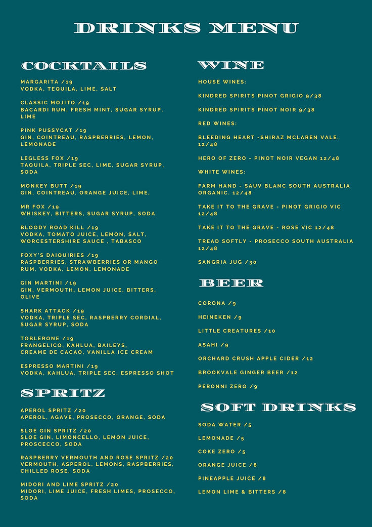 Teal & Yellow Vintage Diner Menu (1).jpg