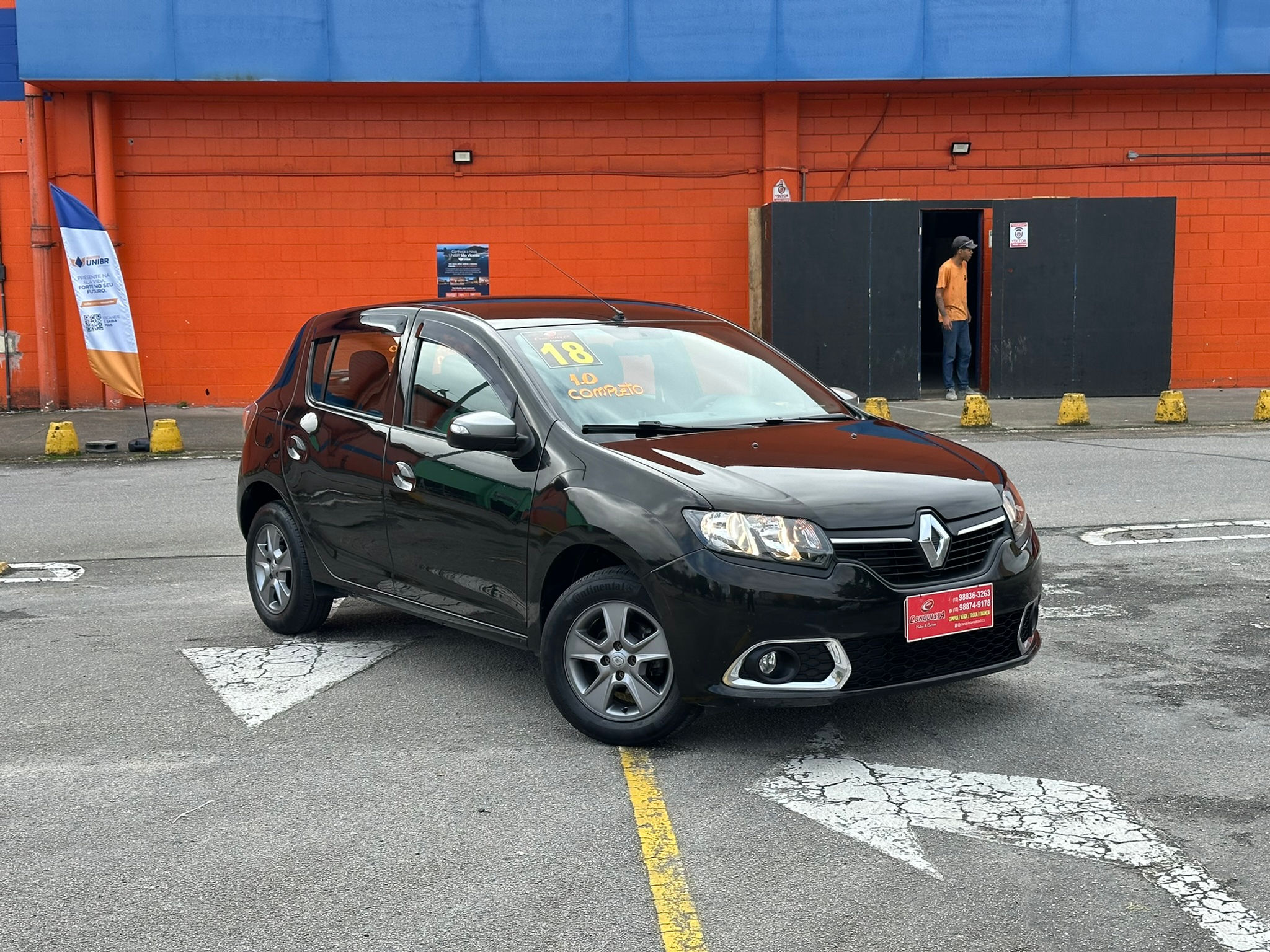 RENAULT SANDERO VIBE 1.0 FLEX - 2018