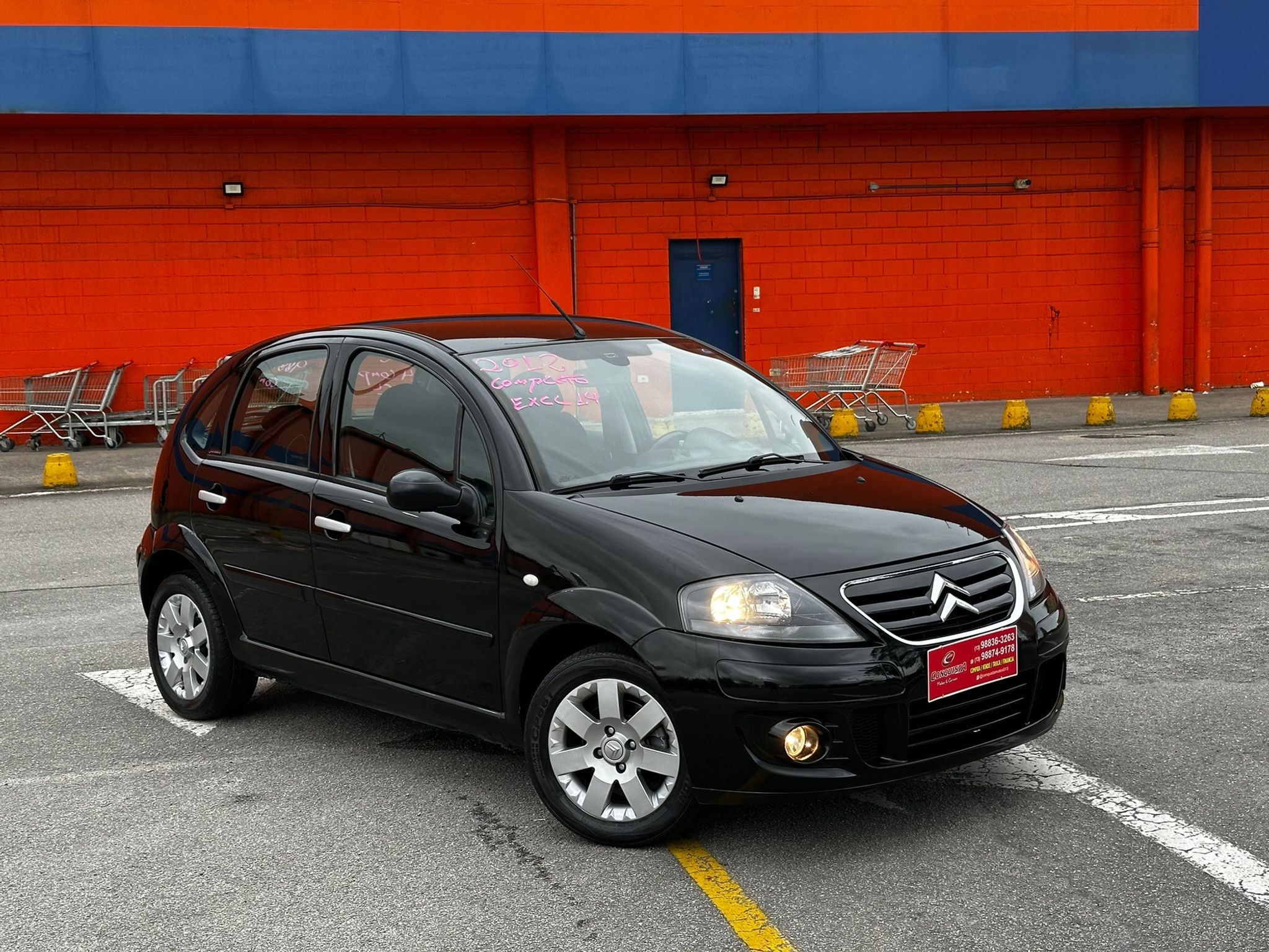 CITROEN C3 EXCLUSIVE 1.4 2012 FLEX - 2012