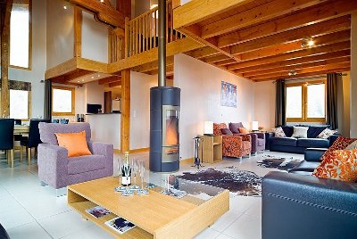 lounge Chalet Evelyne La Tania