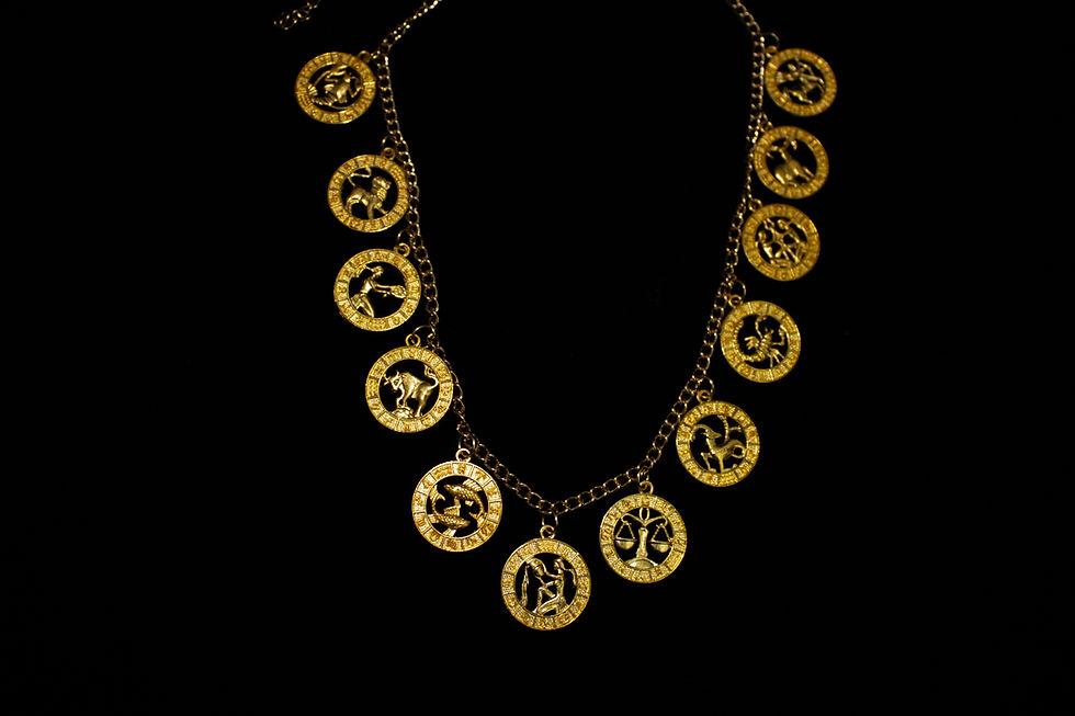 Thumbnail: Zodiac Medallion Necklace