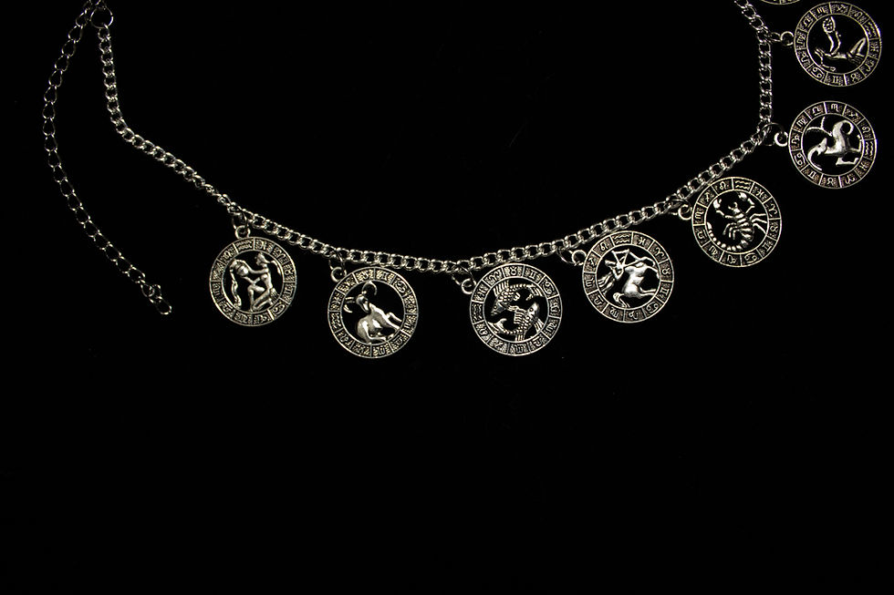 Thumbnail: Zodiac Medallion Necklace