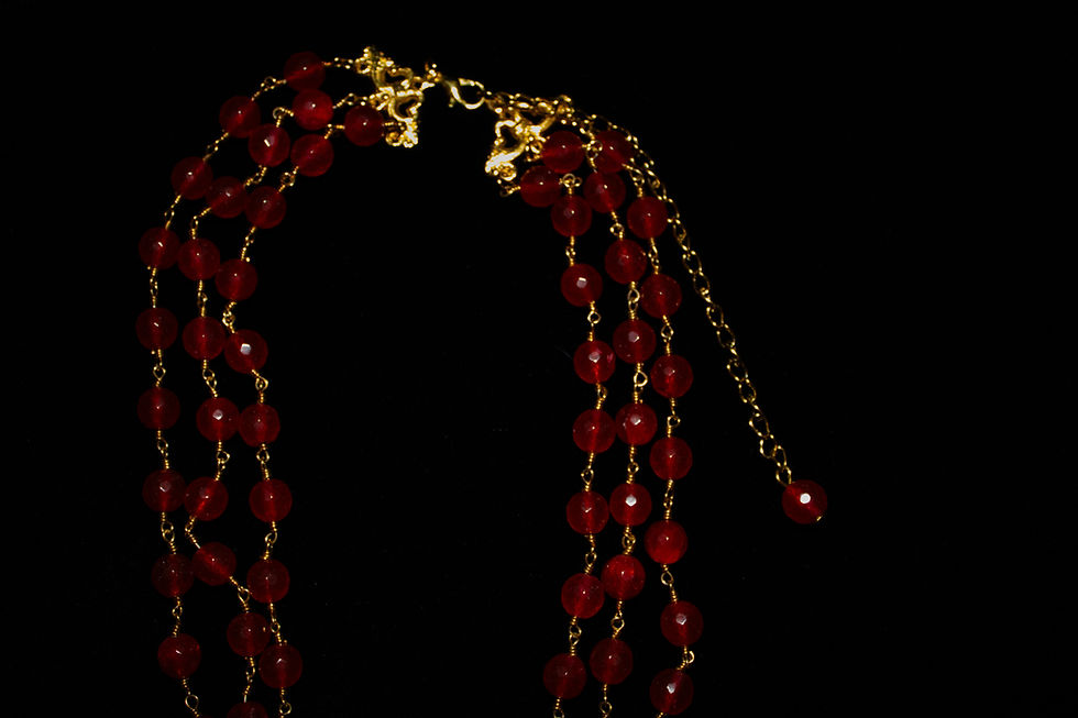 Thumbnail: Lifespan of Love Rosary Necklace