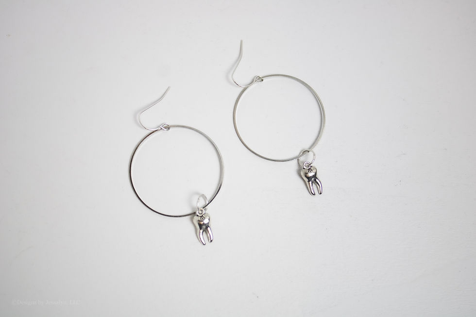 Thumbnail: Tooth Hoop Earring