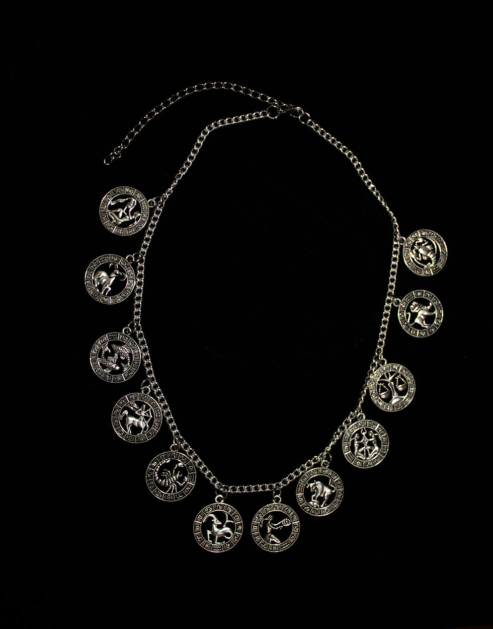 Thumbnail: Zodiac Medallion Necklace