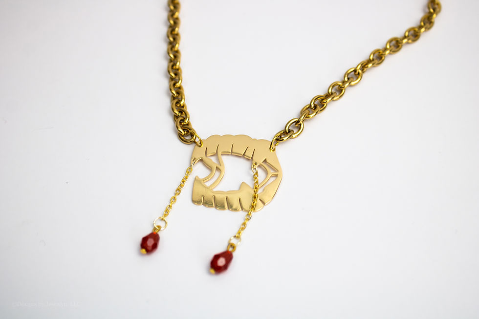 Thumbnail: Vampire Fang Necklace