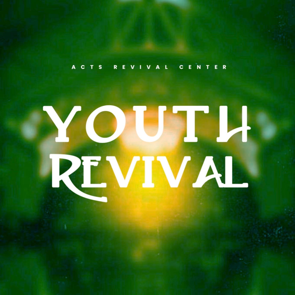 Youth Revival — Rev. Jadiah Campos