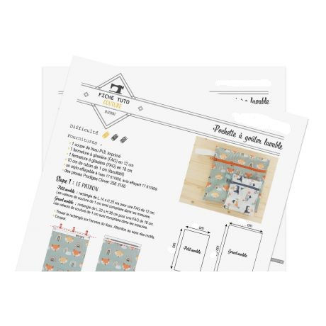 Miniature : Kit de 5 patrons + tutos couture facile