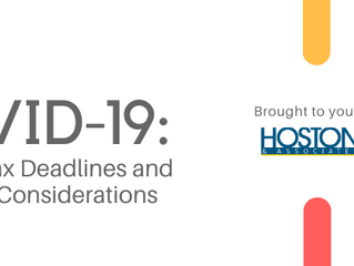 COVID-19 UPDATE: Property Tax Deadlines and Planning Considerations