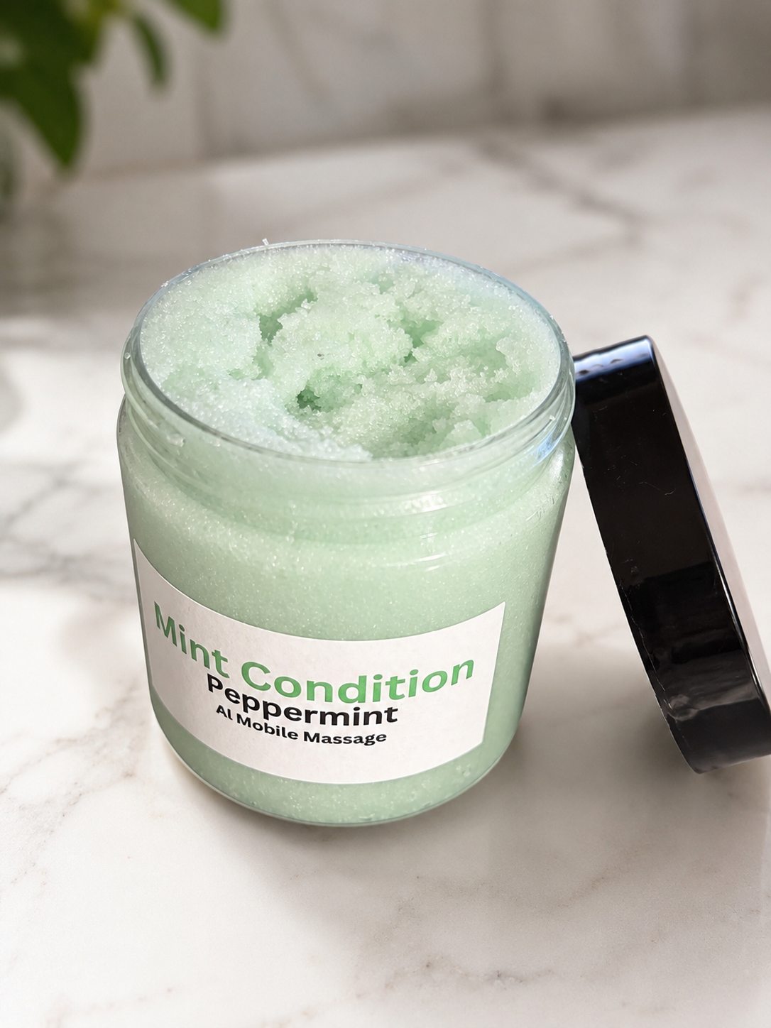 Mint Condition Shea Butter Scrub │ Peppermint Essential Oil