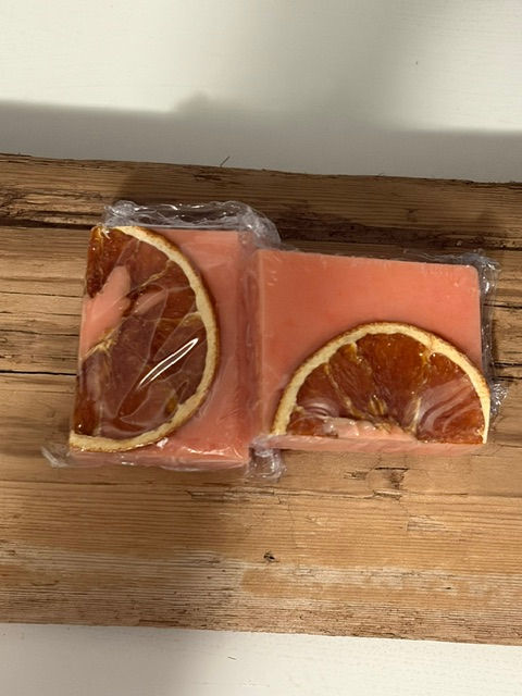Thumbnail: Orange Wagon Wheel Exfoliation Bar | Orange