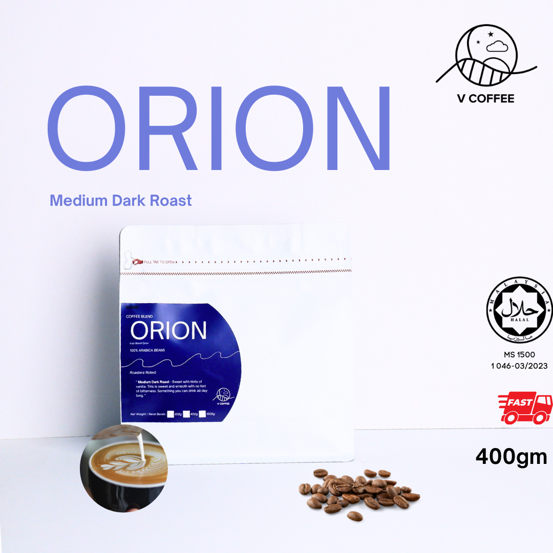 Roasted Bean  - Orion (Medium Dark Roast)