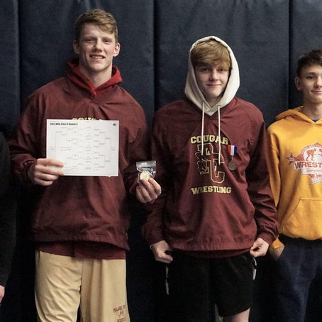 Cougar Wrestling Sending Four to States