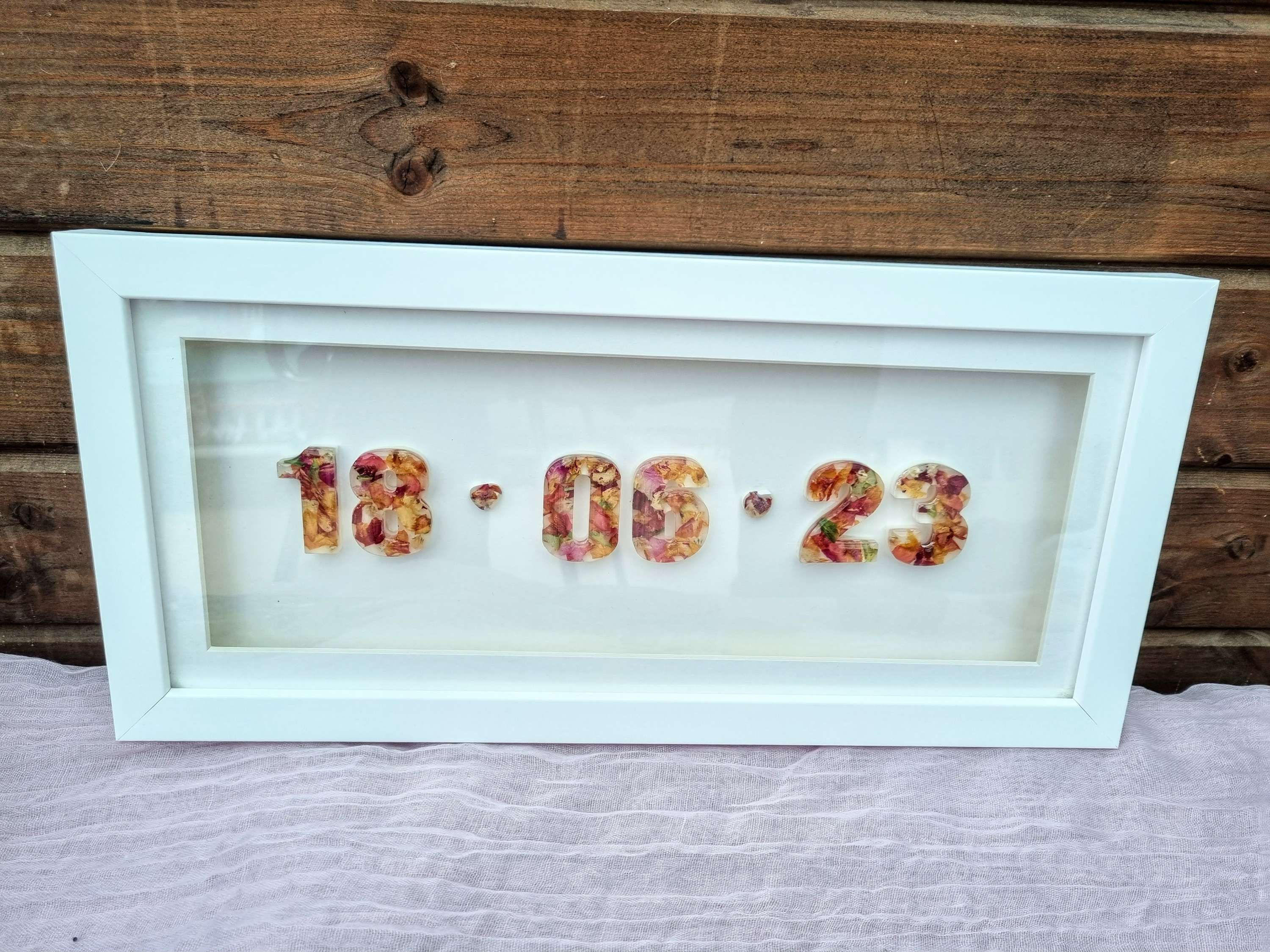 Oak or black Date Frame