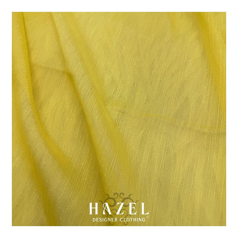 Thumbnail: Shimmer Tissue Silk Fabric