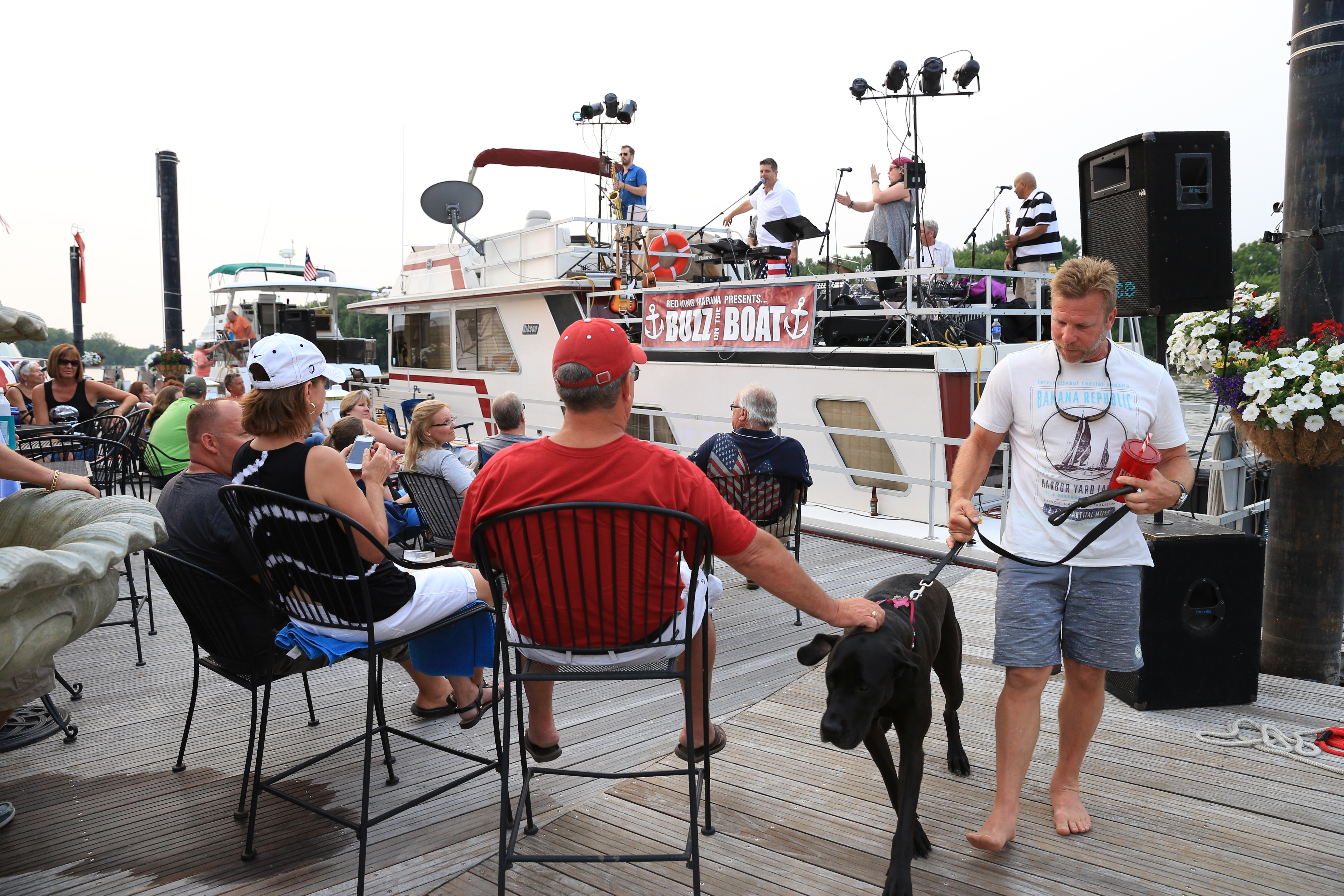 Friends and Guest Enjoying the Music