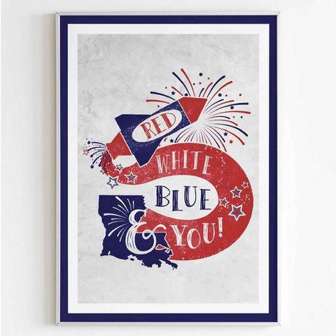 Red White Blue & You