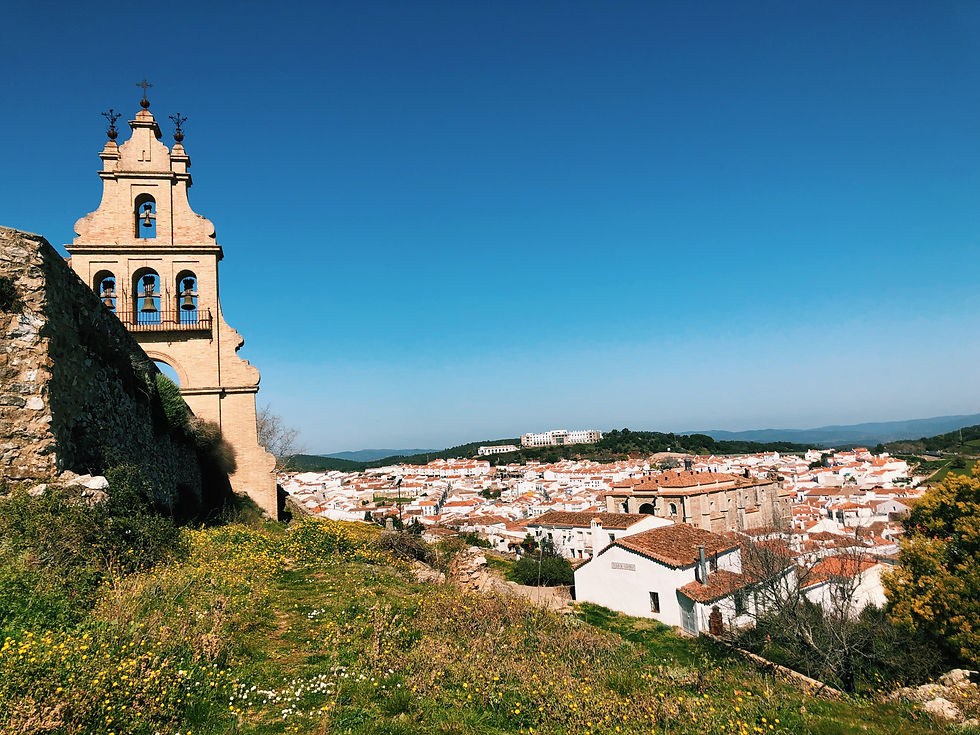 view of town