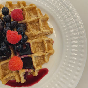 Cassava Flour Waffles