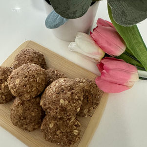 Banana Almond Pulp Cookies