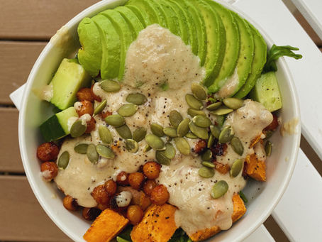 Barbecue Chickpea Bowl