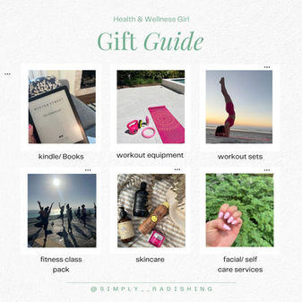 Health and Wellness Girl Gift Guide 2024 