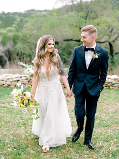 bride and groom portraits at The Wayback