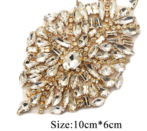 Thumbnail: Rhinestone shoe appliqué