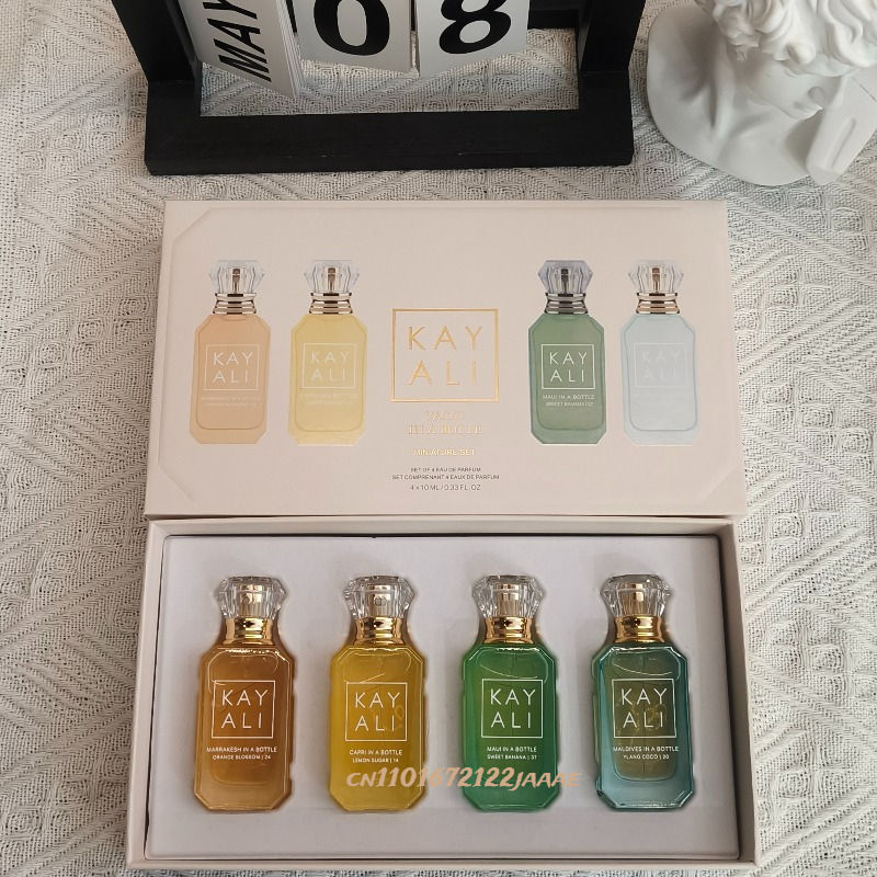Thumbnail: 4*10ml KAYALI Unisex Perfume Set Long Lasting Fresh Mild Elegant Floral Fruity M
