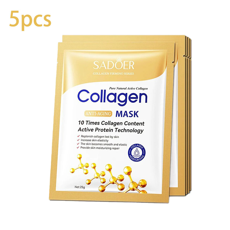 Thumbnail: 5/10/20/30pcs SADOER Collagen Face Mask Firming Moisturizing Repair Brightening 