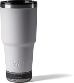 VIBE Stainless Steel Bluetooth Speaker Tumbler,