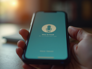 Transform Speech into Visuals with VoiceToVisual App