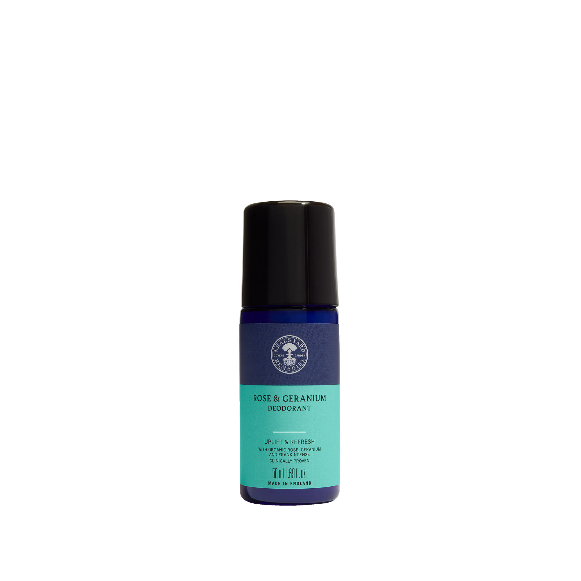 Neal's Yard Remedies Roll On Deodorant Rose & Geranium 50ml