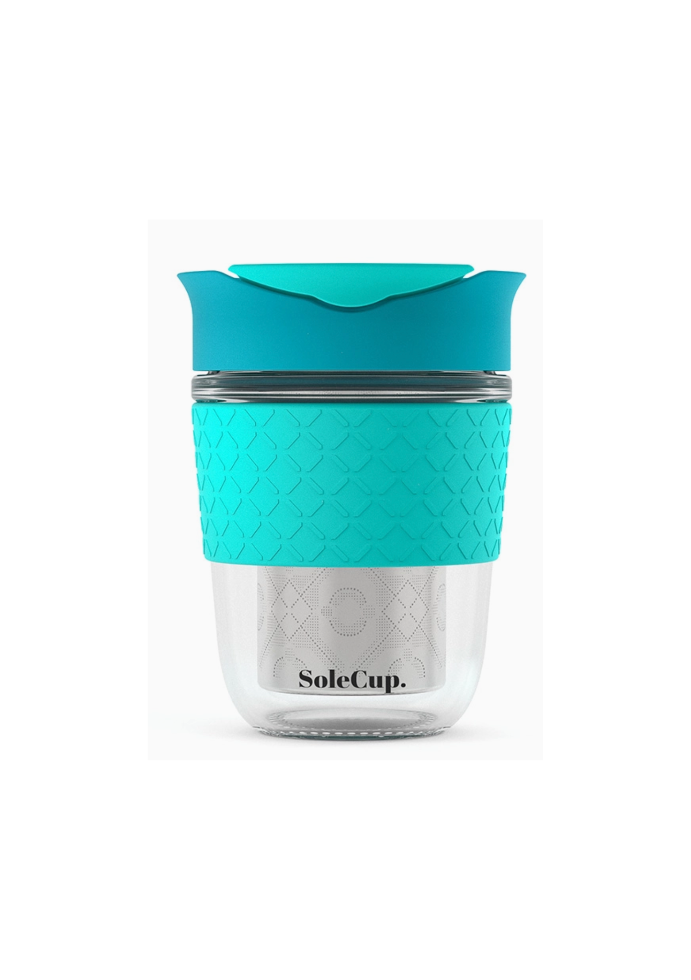 SoleCup Travel Mug Loose Tea Infuser- Blue