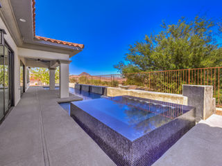 The Calista by Trust Home Builders: pool and spa