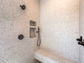 The Trentino by Trust Home Builders: walk-in shower