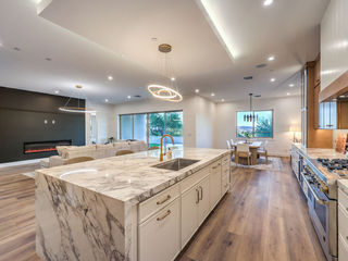 The Brielle by Trust Home Builders: kitchen island