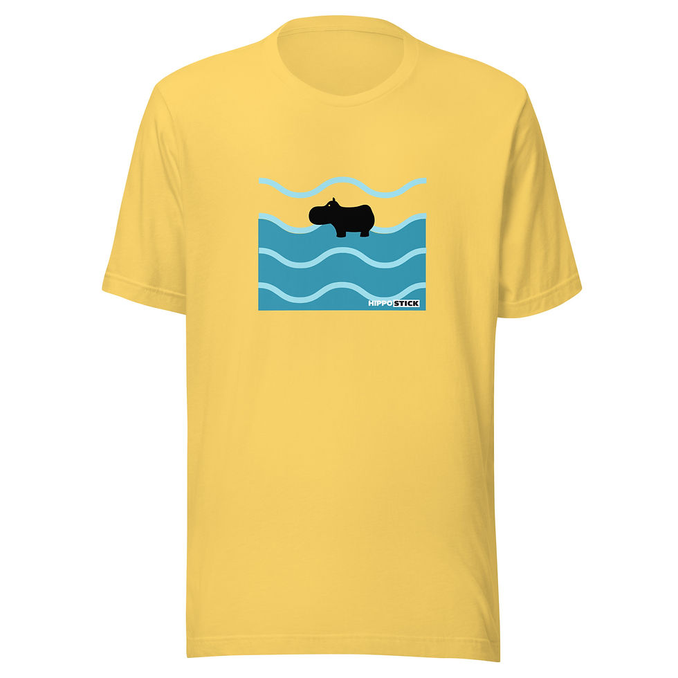 Swimming Hippo t-shirt