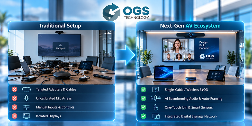 Fixing "Meeting Room Friction": How Next-Gen AV Systems Eliminate Technical Delays