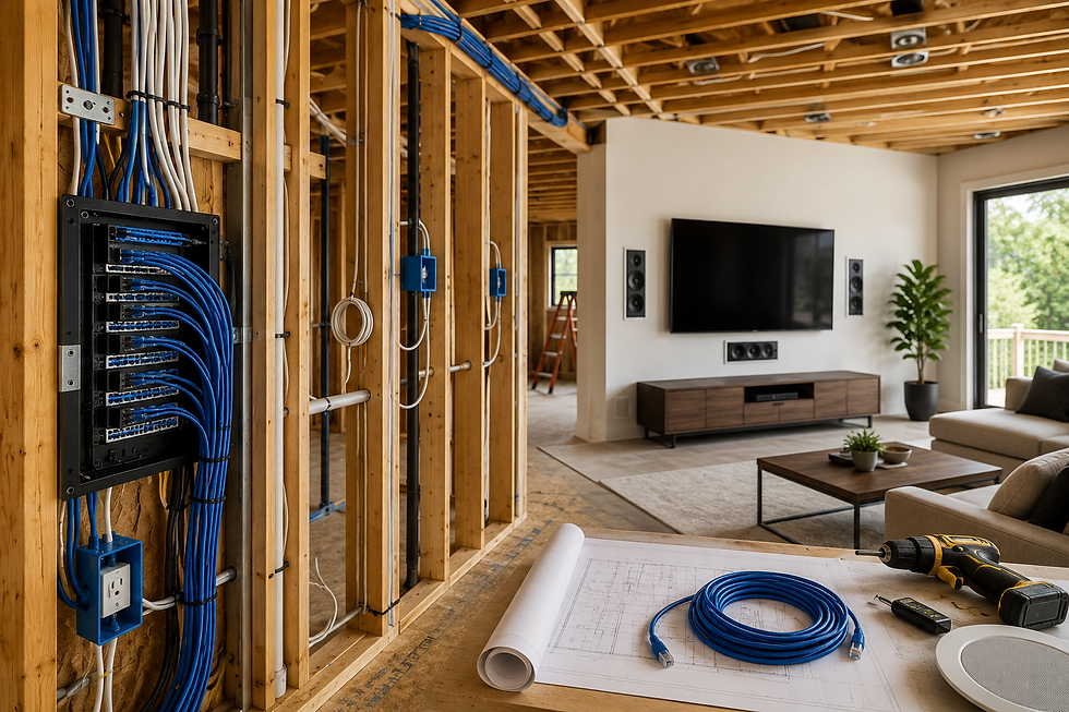 Planning AV for a Remodel or New Build: What to Wire Before the Walls Close