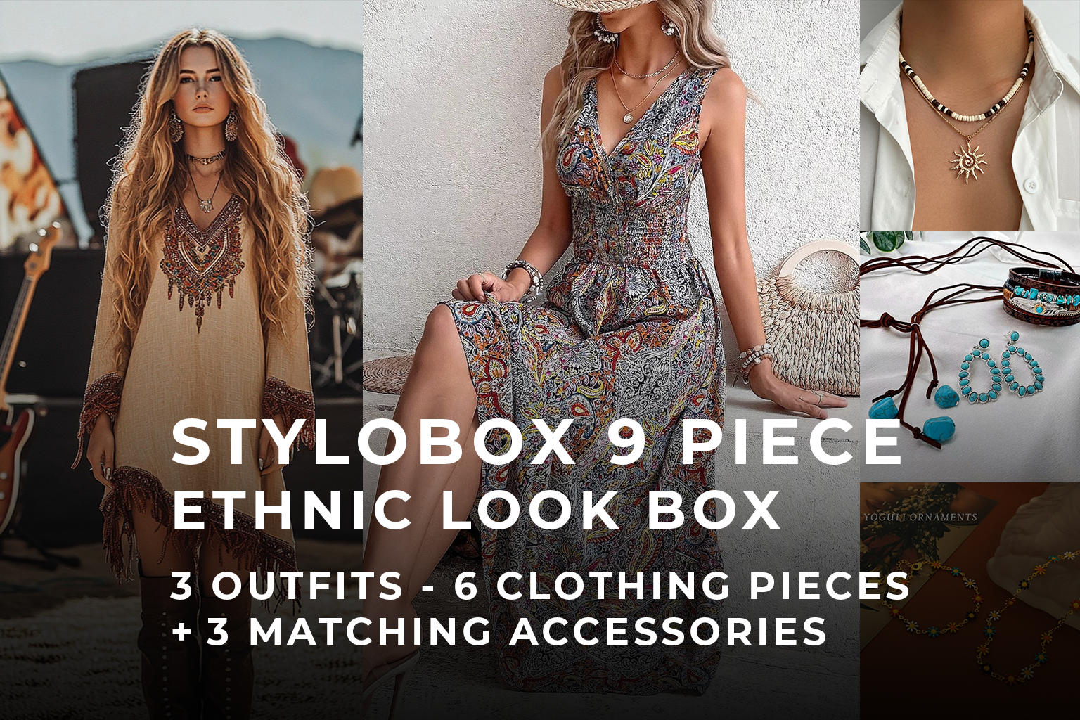 StyloBox 9 Ethnic Look ($460AUD+ Est Retail Value) Air shipping