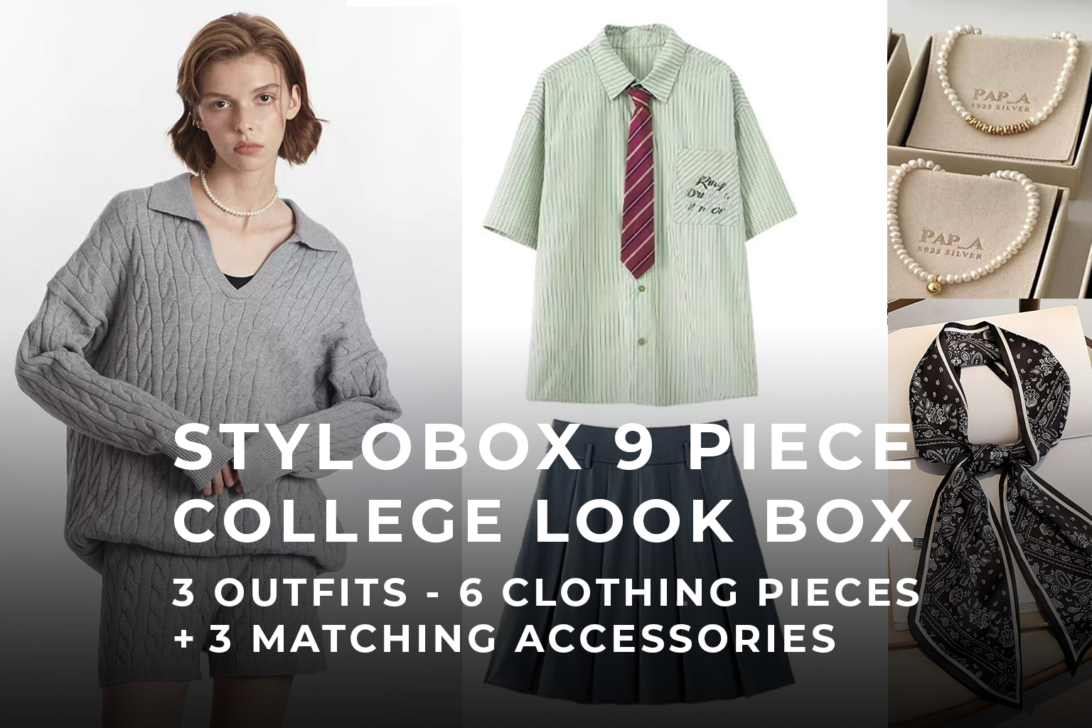 StyloBox 9 College Look ($400AUD+ Est Retail Value)  Air shipping