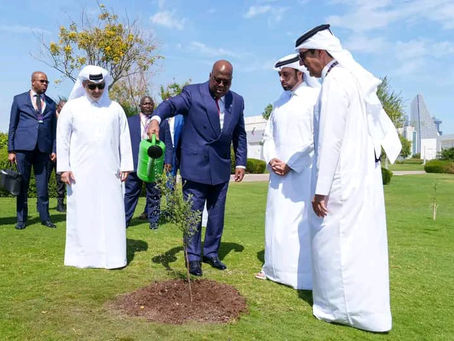 Qatar : la journée de la RDC inaugurée par le président Félix Tshisekedi à l'expo Doha 2023