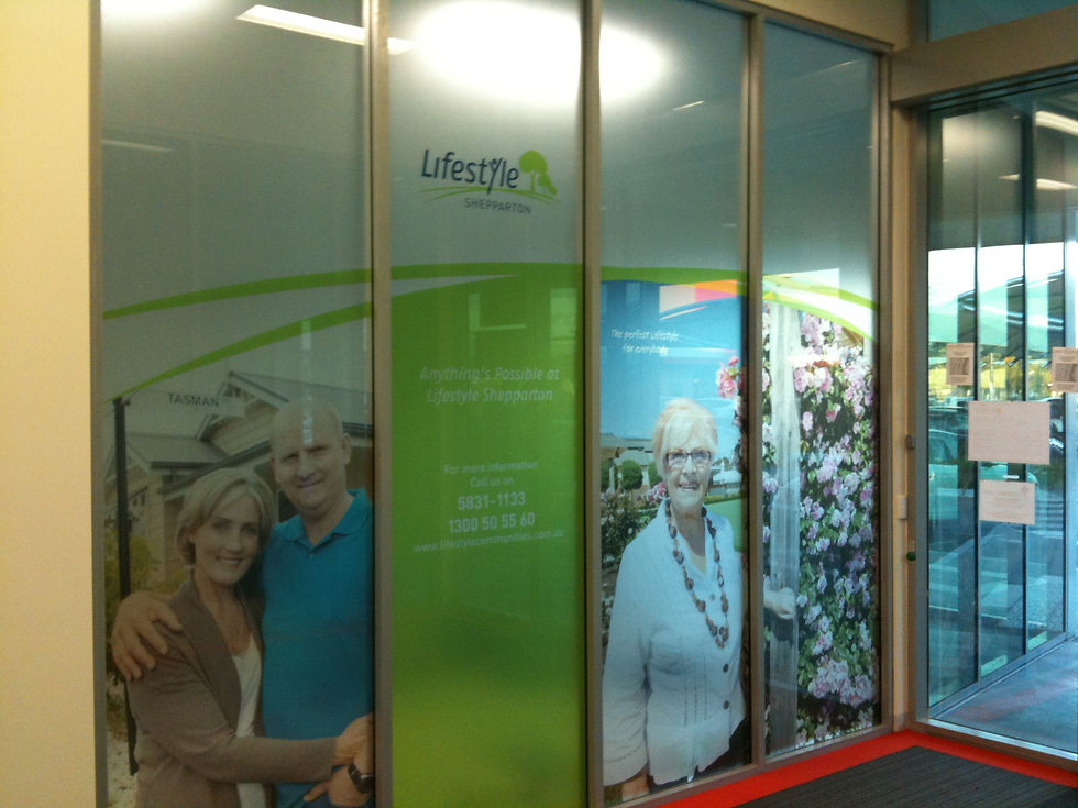 Frosted Window Graphics
