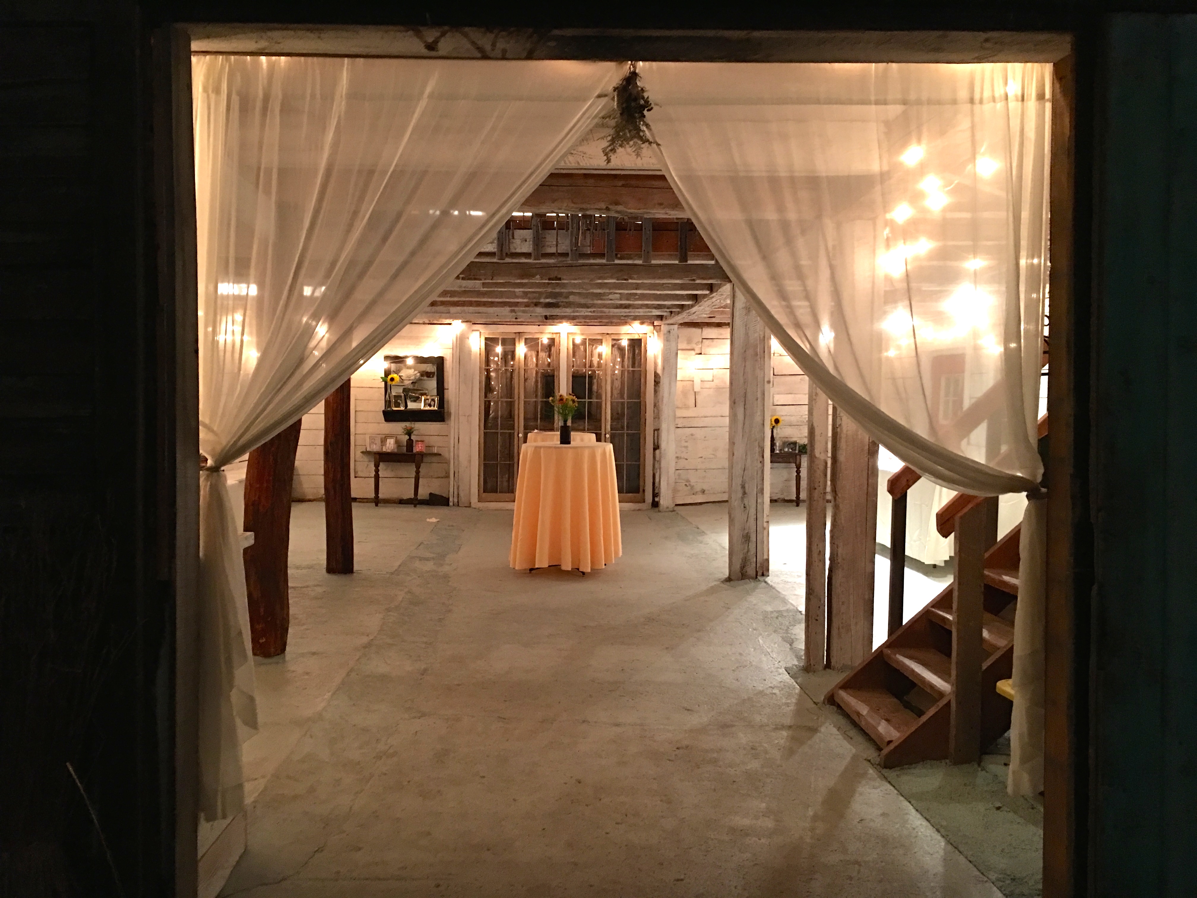 Evening in the Barn