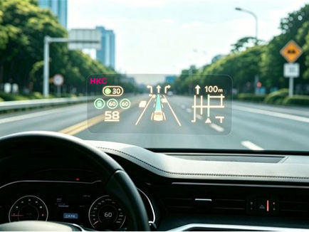 HKC Launches 3.1‑Inch AR‑HUD Globally | Oxide Technology Breakthrough for Automotive Displays