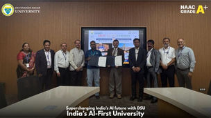 Dayananda Sagar University and IISc Bengaluru Join Forces to Build India's Next AI Research Frontier