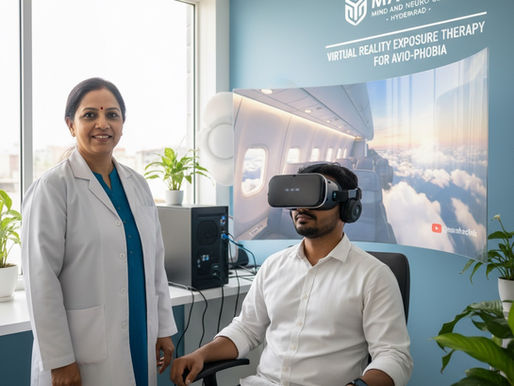 Conquering Fear of Flying: Hyderabad Psychiatrist Brings Therapy to the Skies with VR